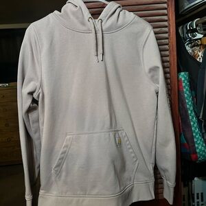 Carhartt Beige Hoodie with Front Pocket
